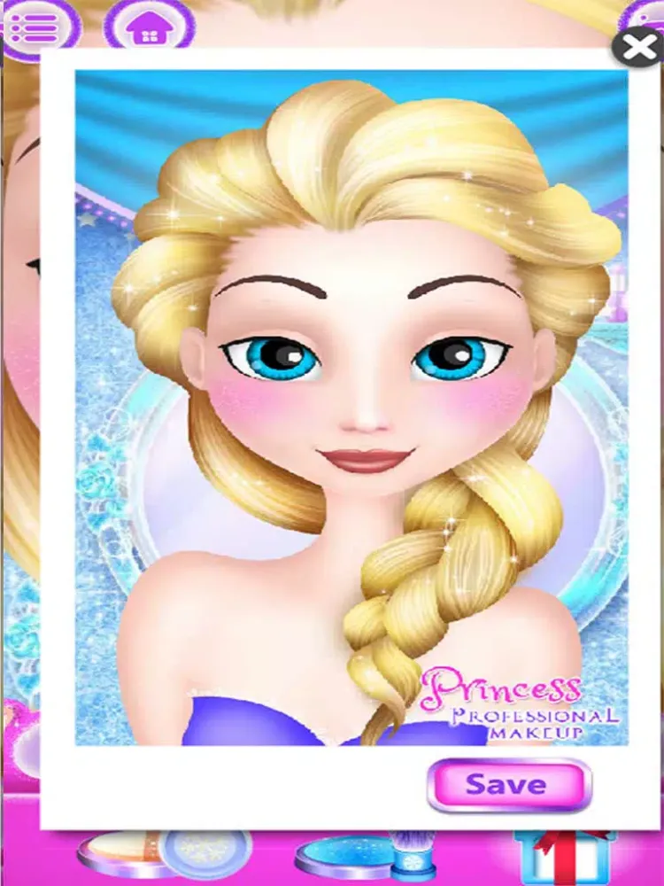 Fashion Girl Makeup Love:makeup baby hair makeover fashion Masquerade iPad 应用截图