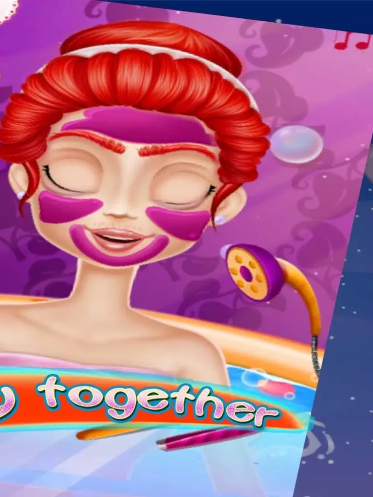 Captures d'écran de Girl Baby Girl makeup game:Make Up Games for girls iPad 