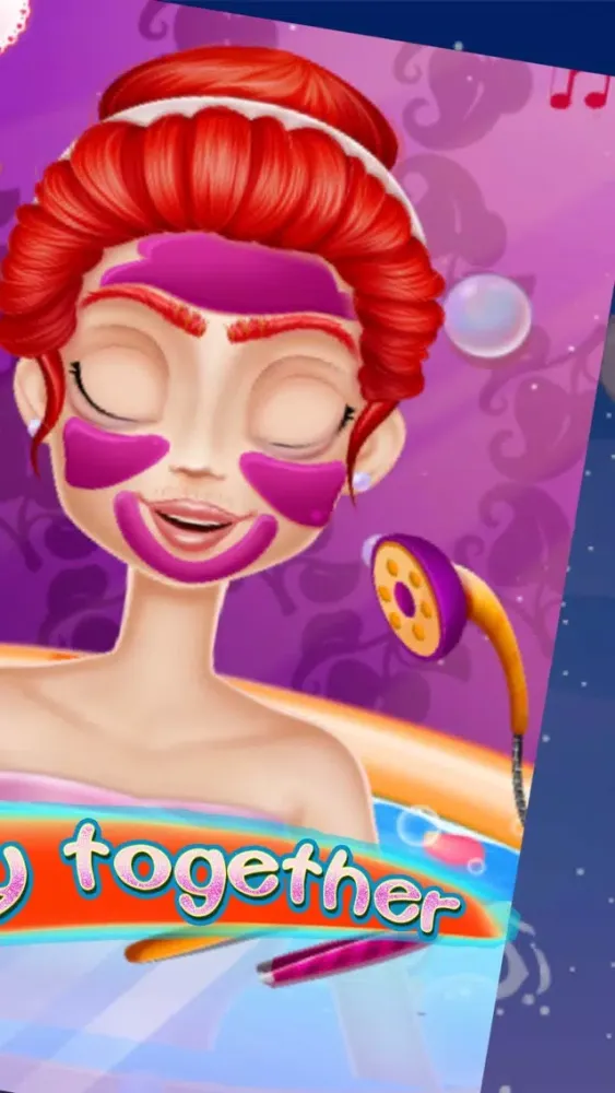 Captures d'écran de Girl Baby Girl makeup game:Make Up Games for girls