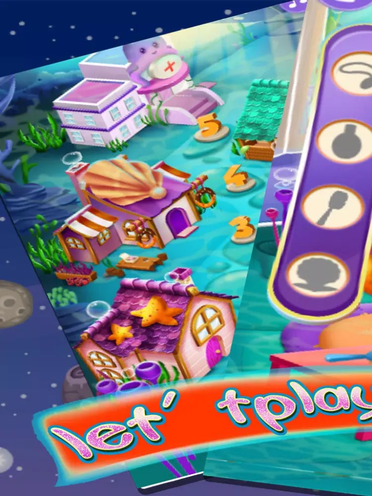 Marine newborn:Play with baby,free games iPad  Screenshots