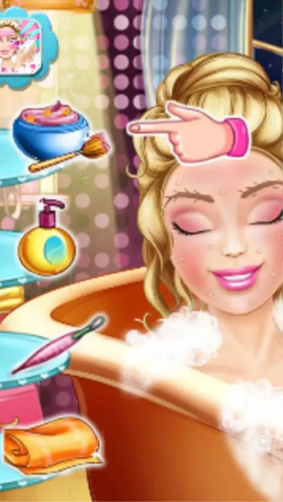 Zrzuty ekranu Princess Bubble:Girl makeup games