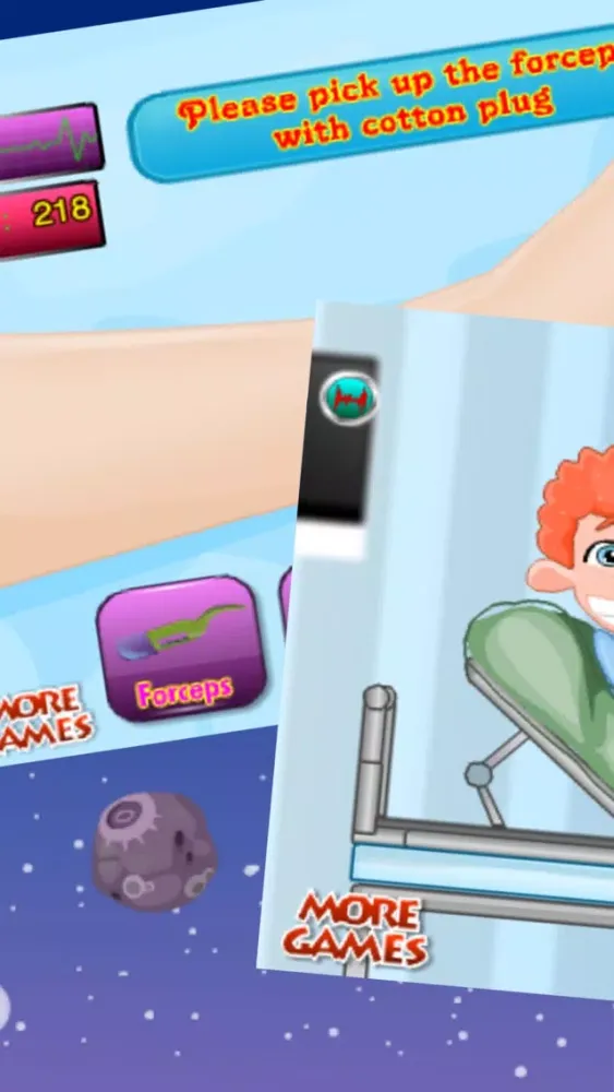 Baby Leg Injury:Girls Makeup,Dressup,Makeover Screenshots