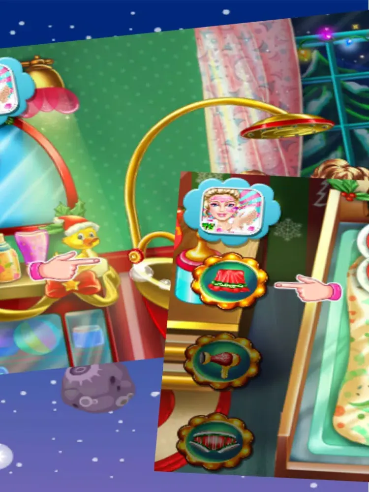 Beautiful Christmas tree:Kids Free Games iPad 应用截图