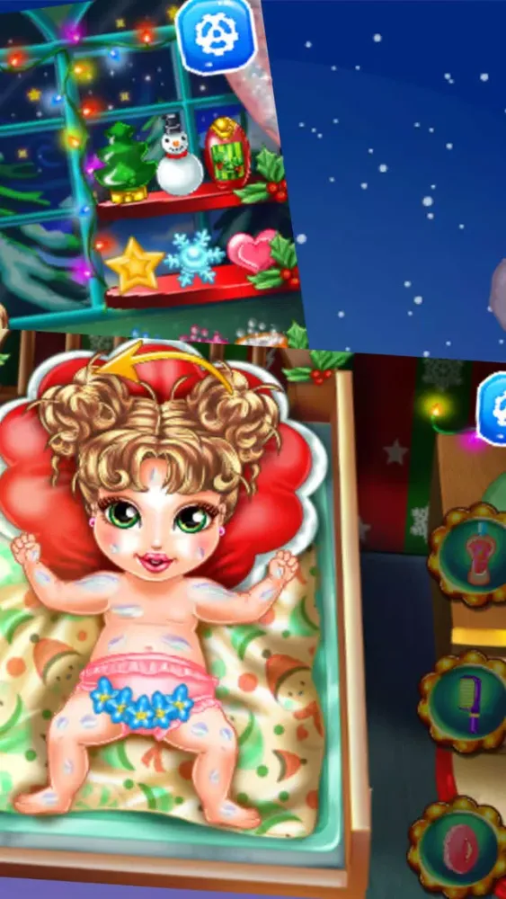 Beautiful Christmas tree:Kids Free Games应用截图
