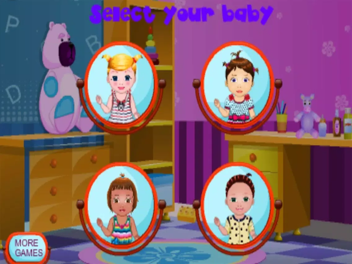 For Baby Clothes:Girls Makeup,Dressup,Makeover iPad  Screenshots