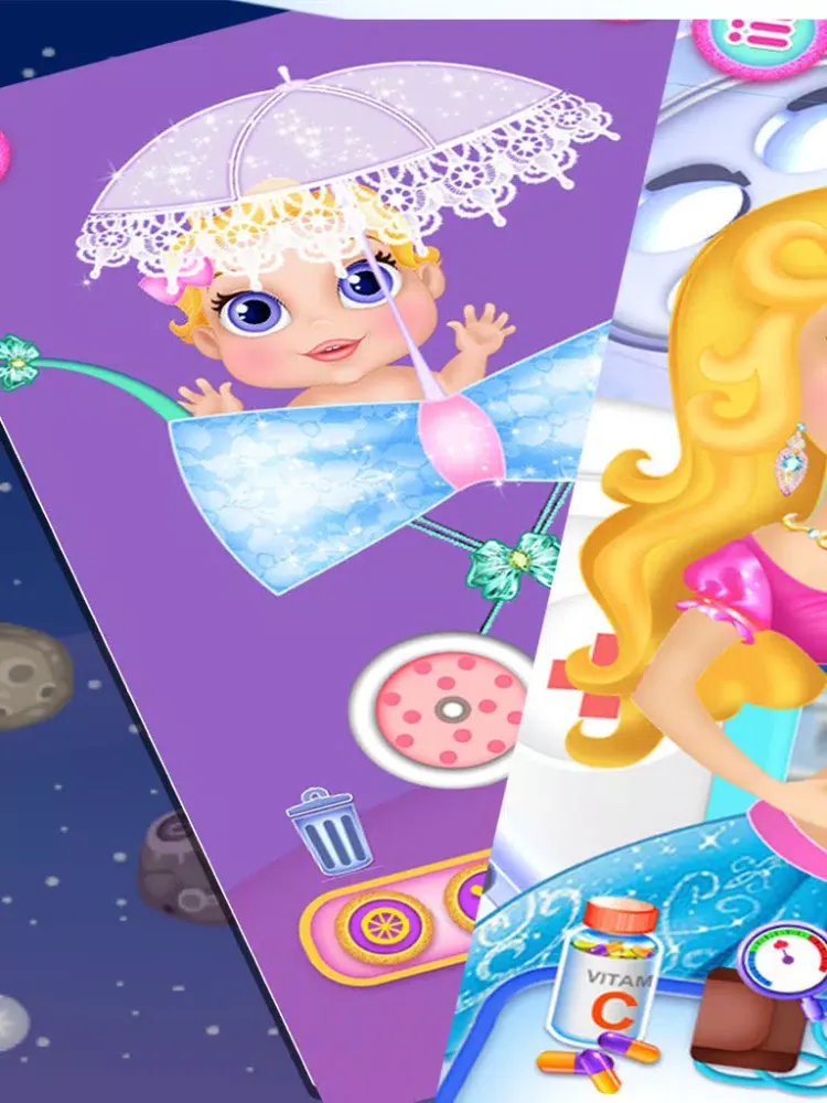 Tangkapan layar Pretty Baby Child Mother iPad 