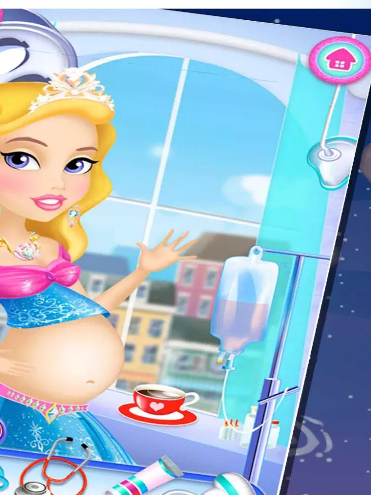 Tangkapan layar Pretty Baby Child Mother iPad 