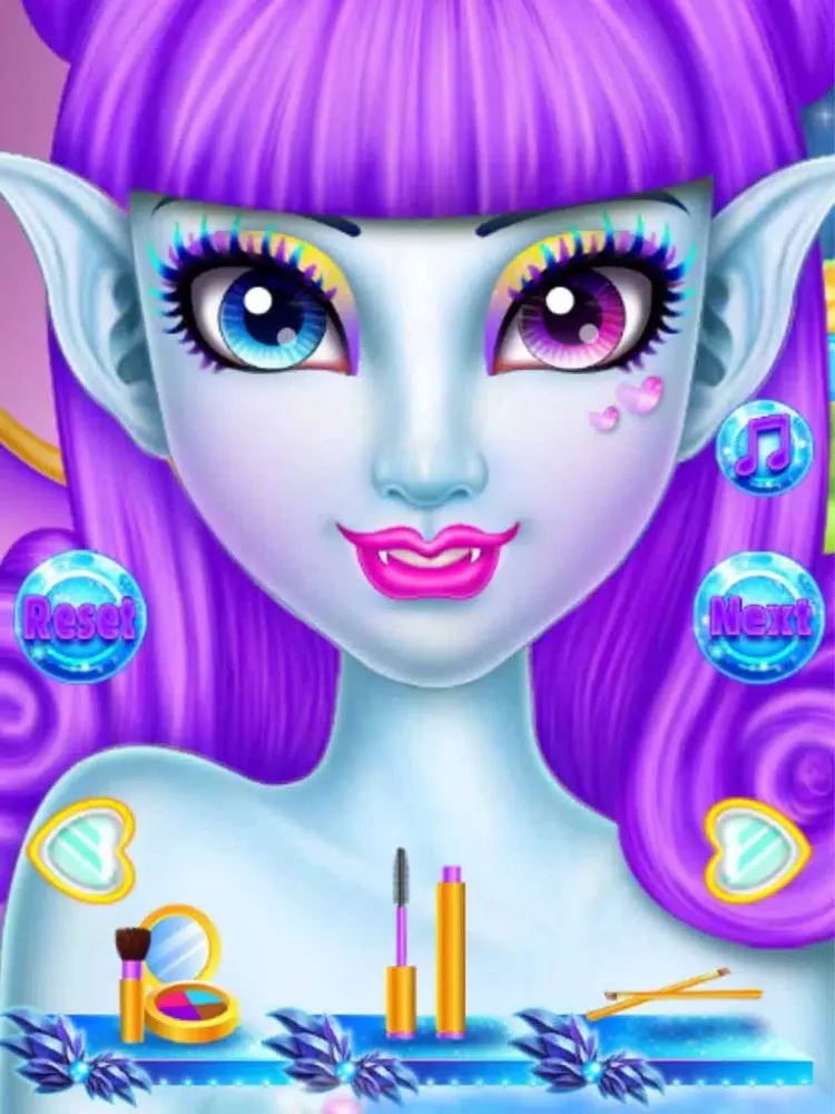 Скриншоты A Monster Super Girl:Princess Hair Salon & Makeover Games iPad 