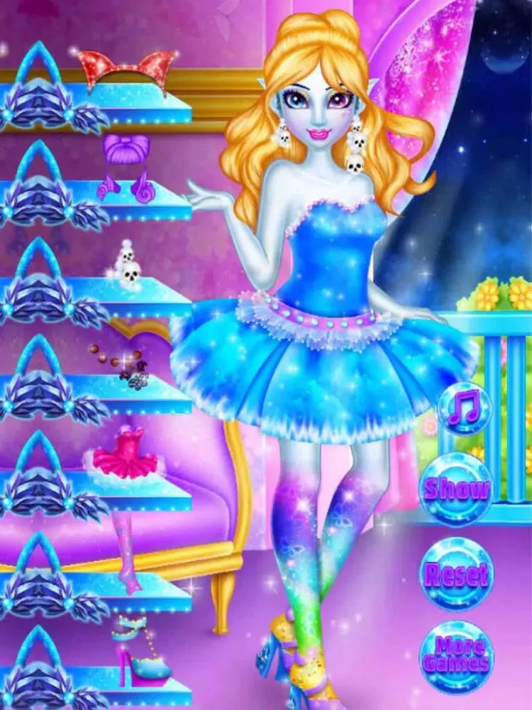 Скриншоты A Monster Super Girl:Princess Hair Salon & Makeover Games iPad 