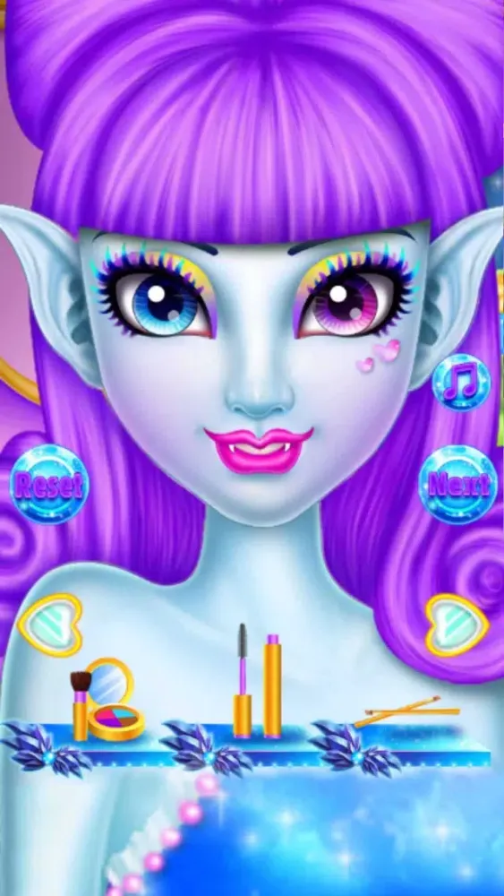 Скриншоты A Monster Super Girl:Princess Hair Salon & Makeover Games