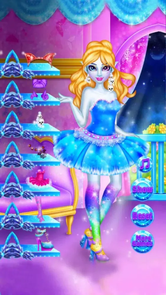 Скриншоты A Monster Super Girl:Princess Hair Salon & Makeover Games