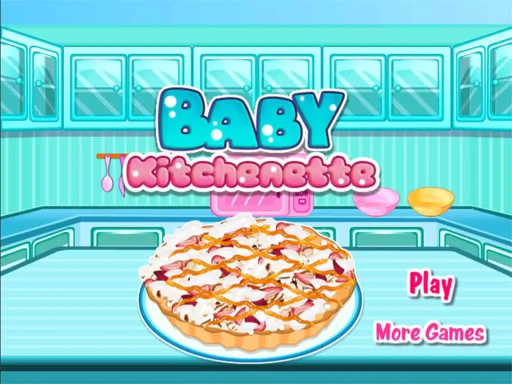 Baby Kichenette-Strawberry Hazelnut Tart-EN iPad  Screenshots