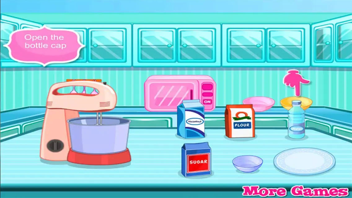 Baby Kichenette-Strawberry Hazelnut Tart-EN Screenshots