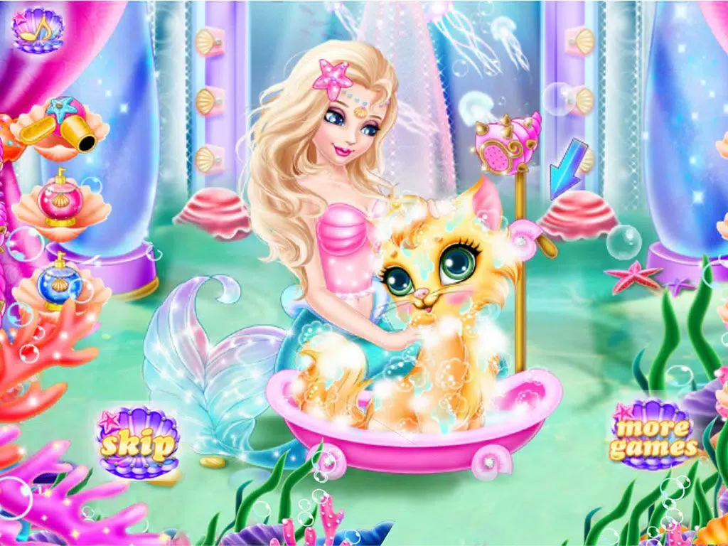 Capturas de tela do My Pet Cat Care : Fun Hair Salon & Makeover Games for Girls iPad 