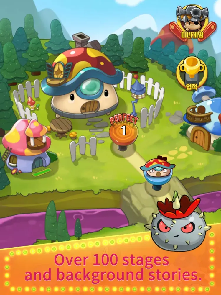 Super Mushroom VS Bacteria iPad 应用截图