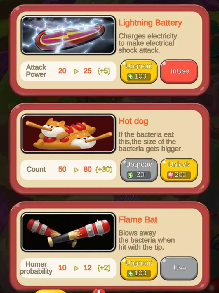 Super Mushroom VS Bacteria iPad 应用截图