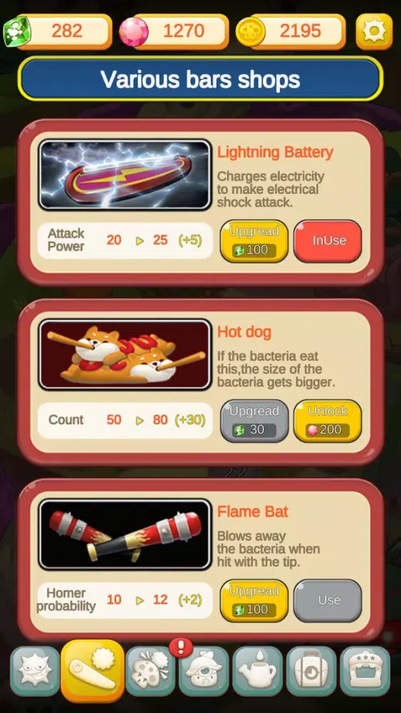 Super Mushroom VS Bacteria应用截图