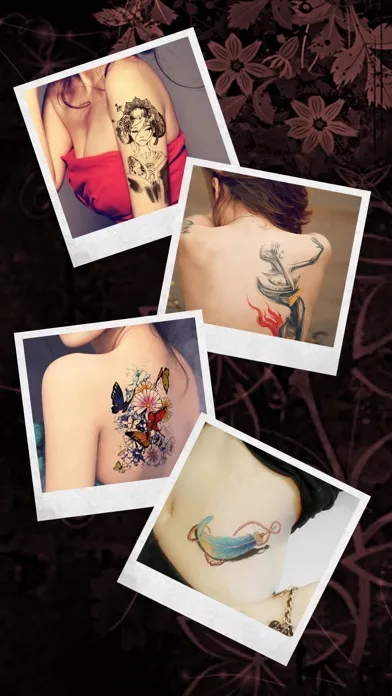 ภาพหน้าจอของ Tattoo photo editor studio - piercing and inked tattoos designs from real artist salon for girls and boys