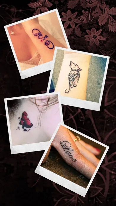 ภาพหน้าจอของ Tattoo photo editor studio - piercing and inked tattoos designs from real artist salon for girls and boys