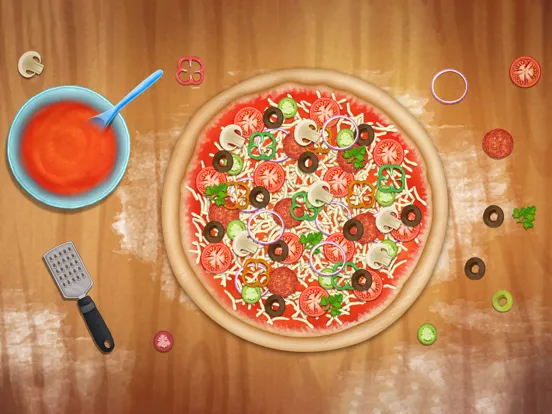 Скриншоты Pizza And Pasta Chef Games iPad 