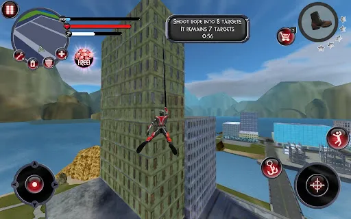 Rope Hero 스크린샷