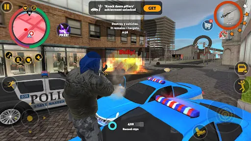 Screenshot di Rope Hero 3