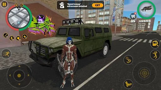 Screenshot di Rope Hero 3