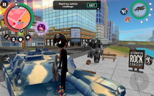 Stickman Rope Hero 2-screenshot-6