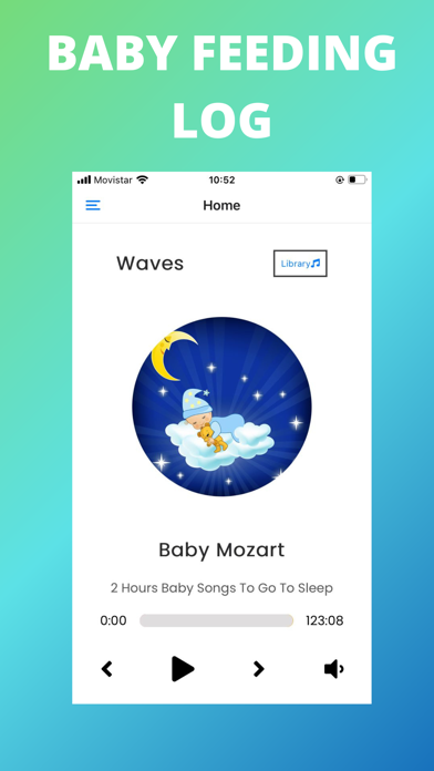 Tangkapan skrin Baby Feeding Log App