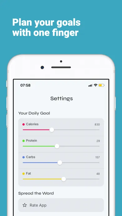 Calorie Counter App应用截图