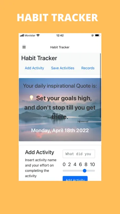 Habit Tracker / Daily Planner 스크린샷
