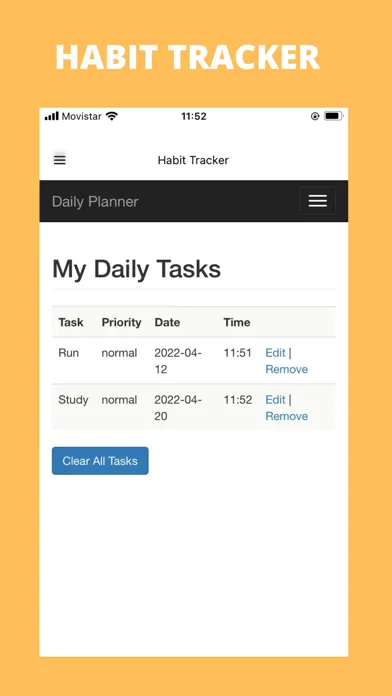 Habit Tracker / Daily Planner 스크린샷