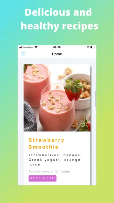 Smoothie Recipes Pro Ekran Görüntüleri