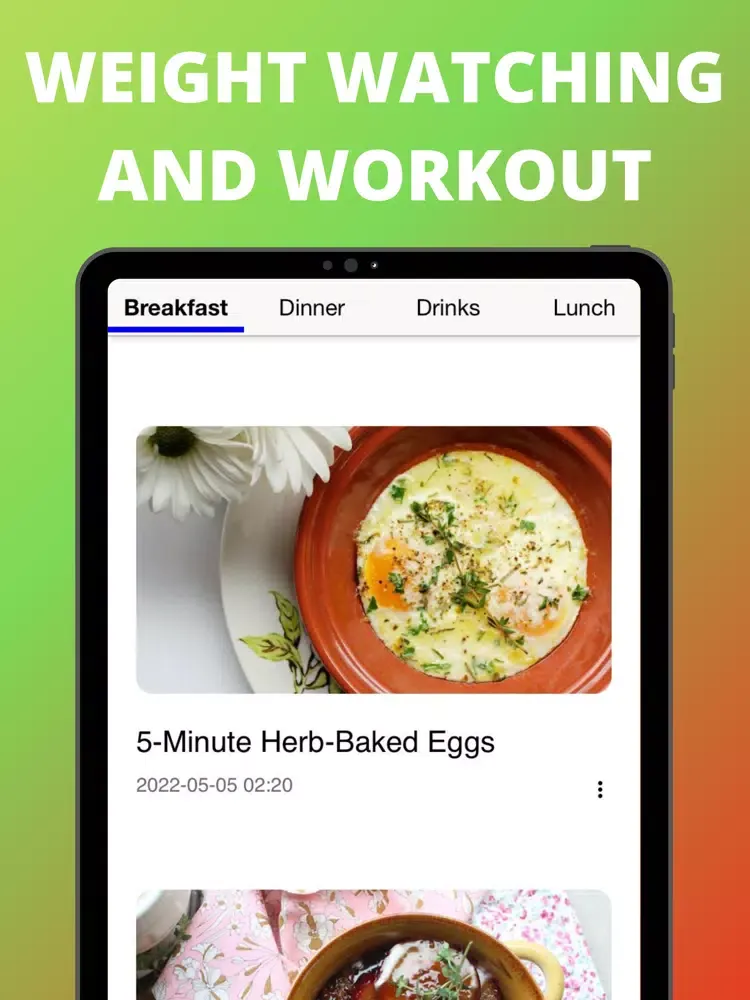 تصاویر Weight Watchers Diet & Workout iPad 