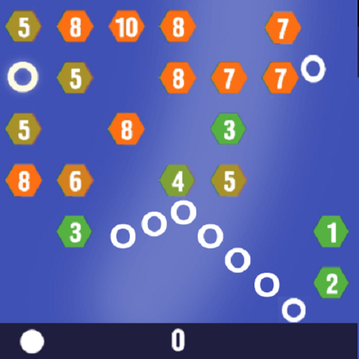 Shoot Hexagon Bricks With Ball Shoot Hexagon Bricks With Ball