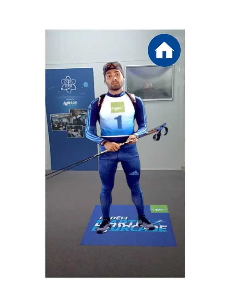 Скриншоты Le Défi Martin Fourcade MGEN iPad 