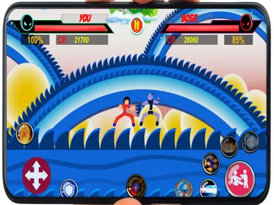 Tangkapan skrin Stickhero - Master Fire iPad 