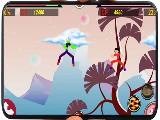 Tangkapan skrin Stickhero - Master Fire iPad 