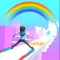 Rainbow Surfer: Sky Skater
