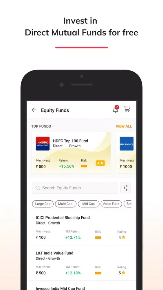 moneyguru: Mutual Fund App Screenshots