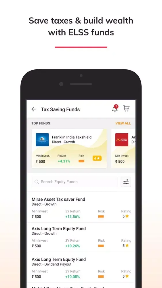 moneyguru: Mutual Fund App Screenshots