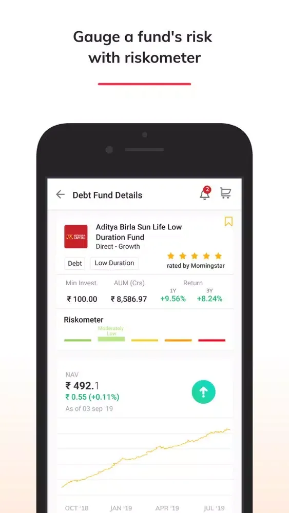 moneyguru: Mutual Fund App Screenshots