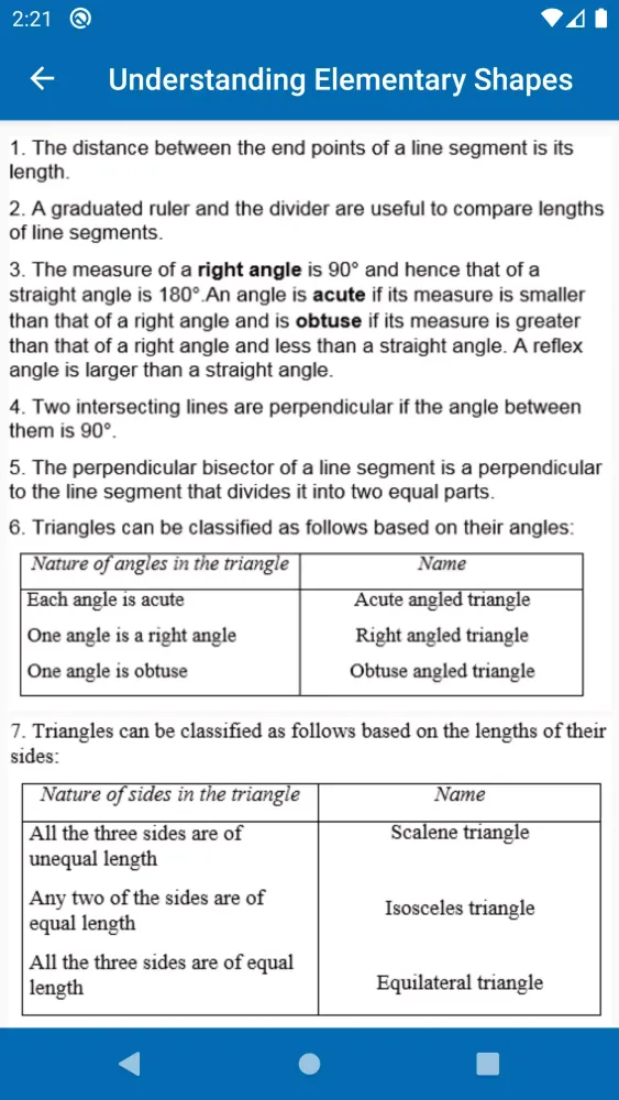 Math Formulas - Class 6 to 12 Screenshots