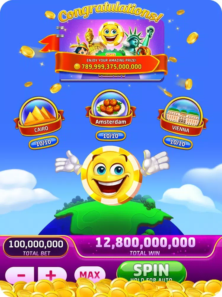Charm of Coins® - Vegas Slots iPad 應用截圖