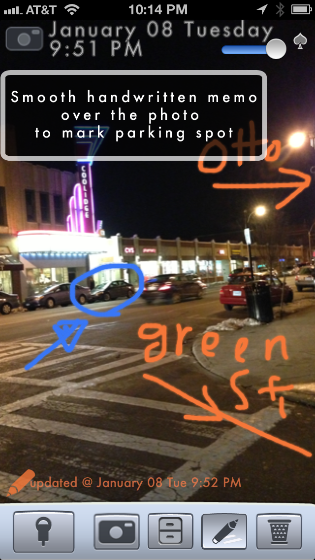 Скриншоты Honk - Find Car, Parking Meter Alarm and Nearby Places