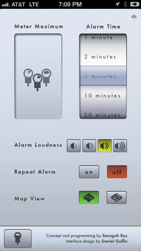 Скриншоты Honk - Find Car, Parking Meter Alarm and Nearby Places