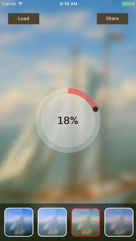 ภาพหน้าจอของ Photo Blur Gallery