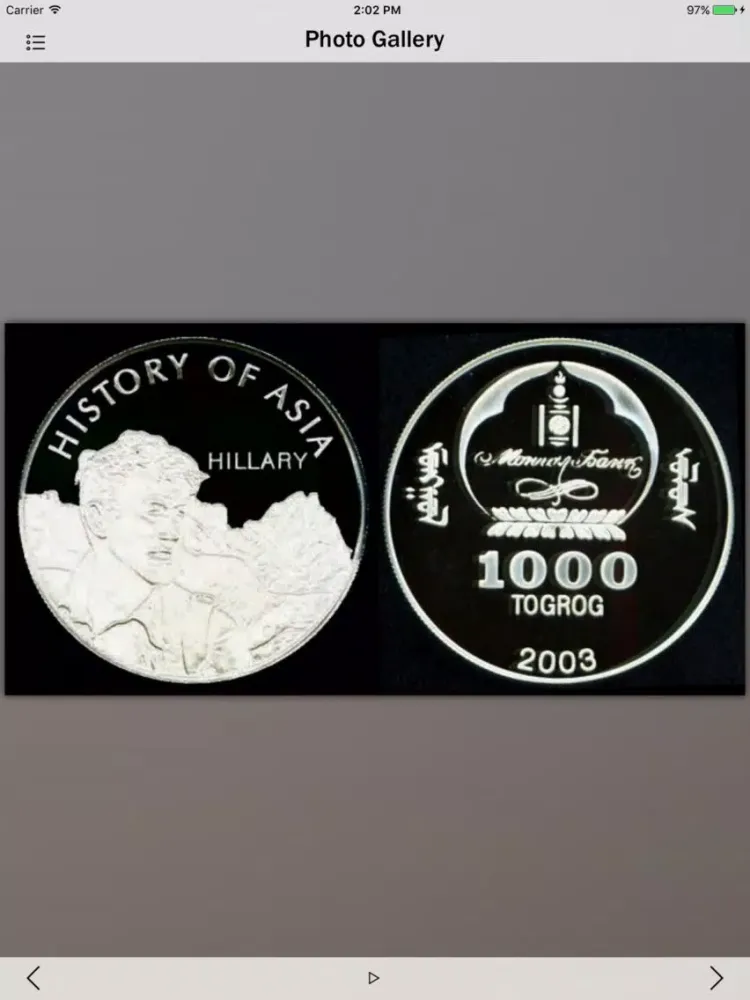 Zrzuty ekranu COINS Info iPad 