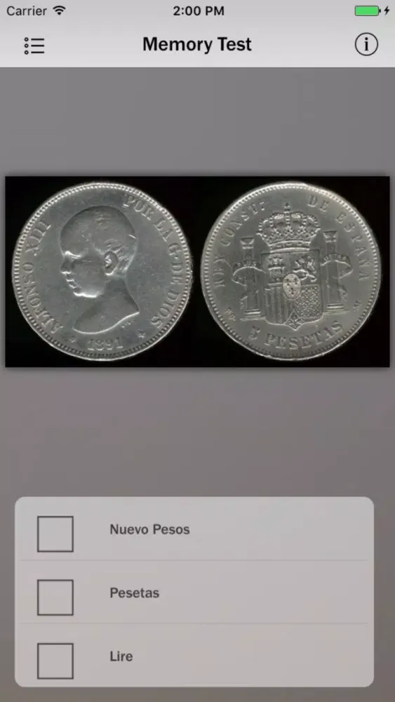 Zrzuty ekranu COINS Info