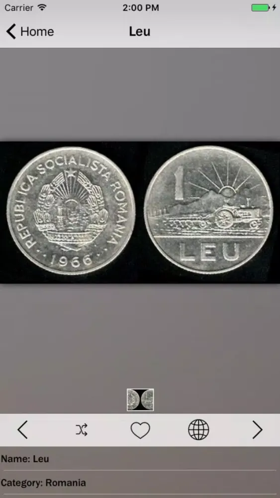 Zrzuty ekranu COINS Info